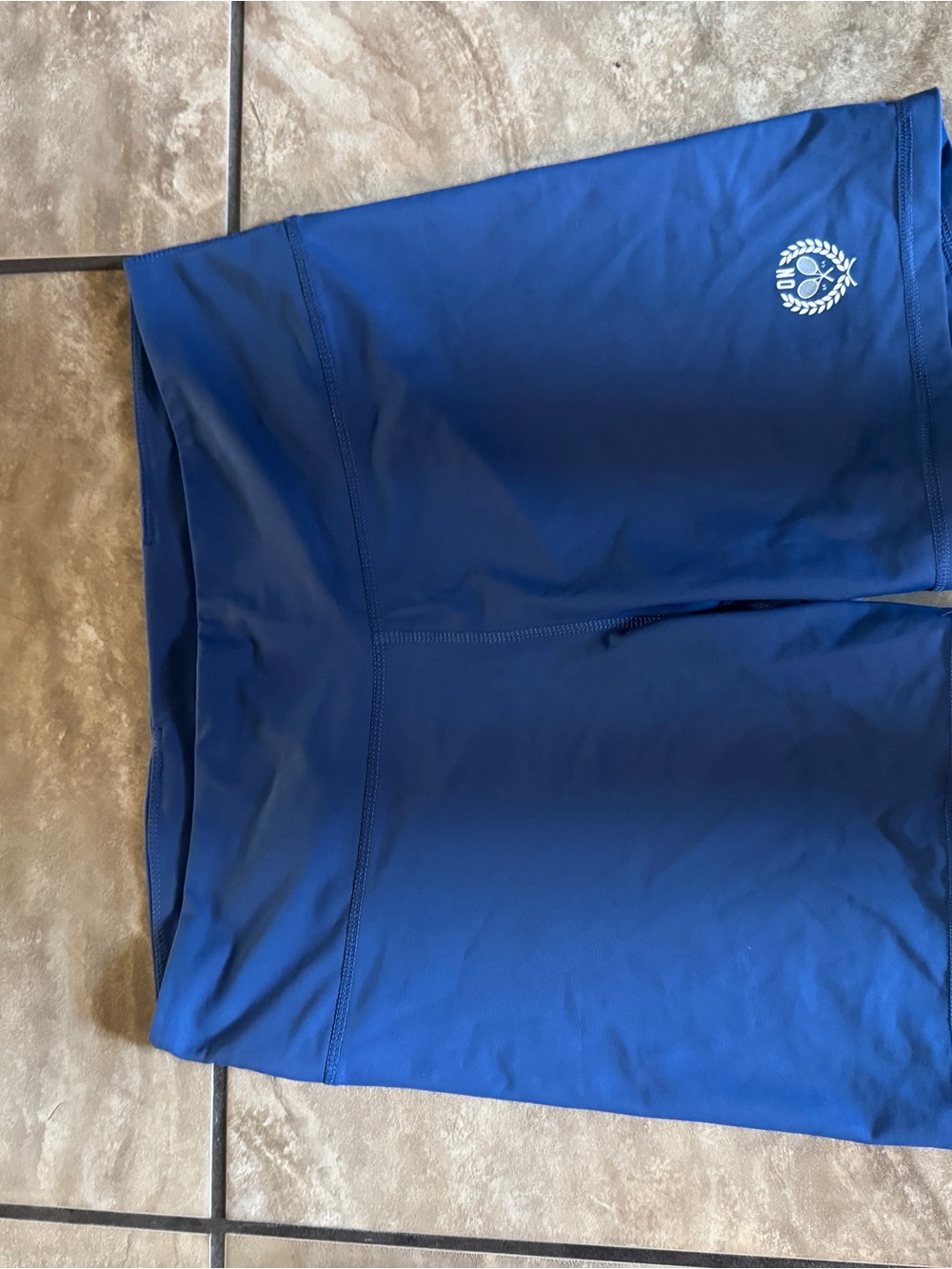 Old Navy Royal Blue Women's Bike Shorts with Logo